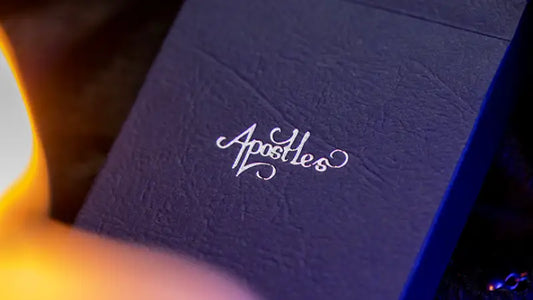 Apostles Playing Cards tuck box designed by Luke Jermay and produced by Vanishing Inc