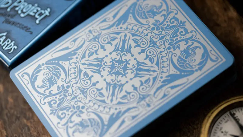 Atlantis Standard Playing Cards back design with ocean and mythological theme