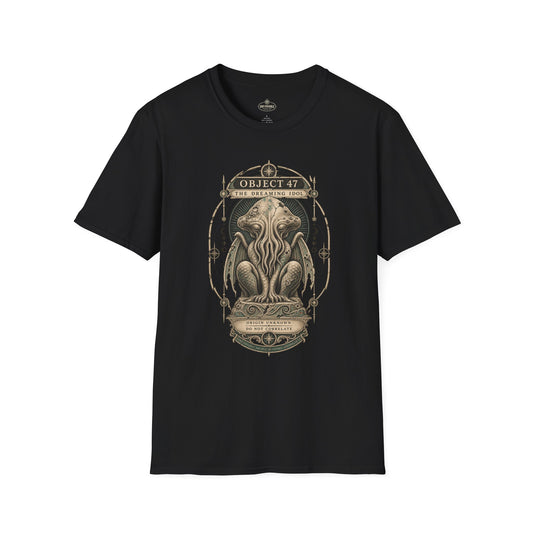 Black Object 47 The Dreaming Idol T-shirt, front view