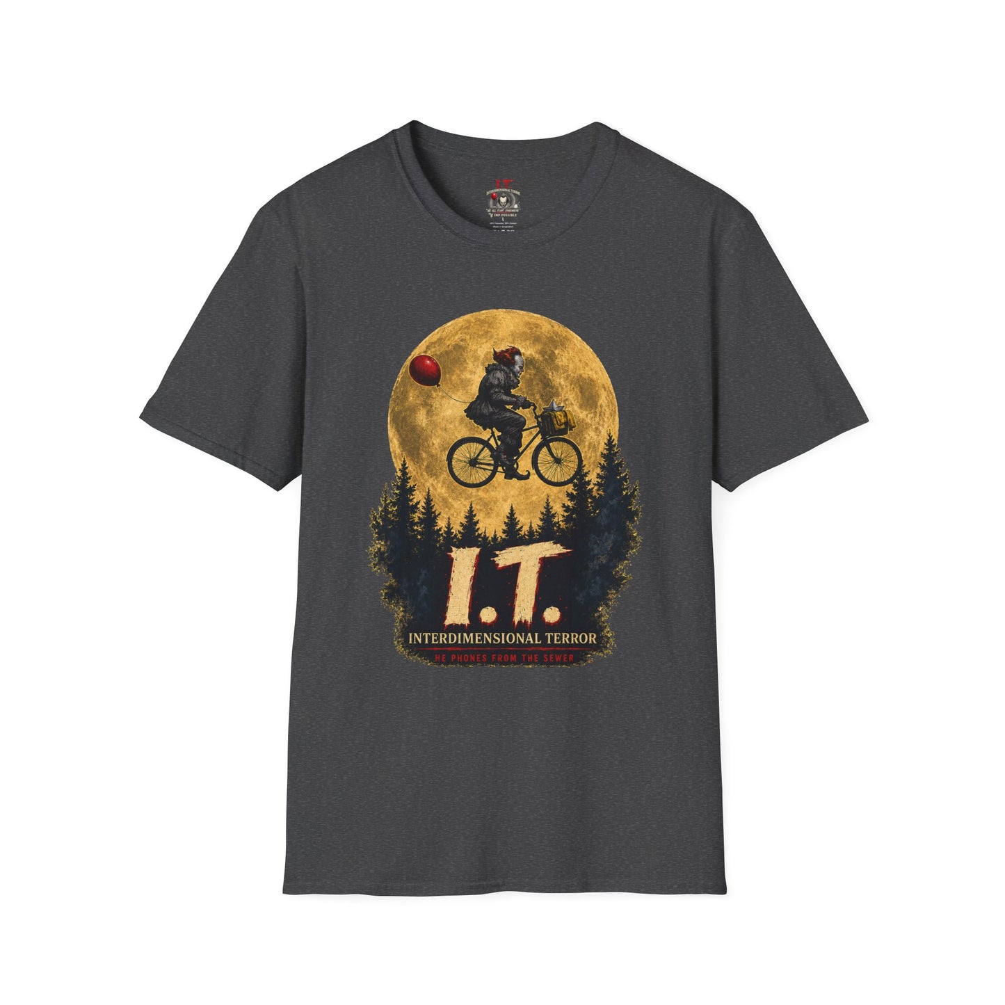 Interdimensional Terror sci-fi horror graphic T-shirt product mockup