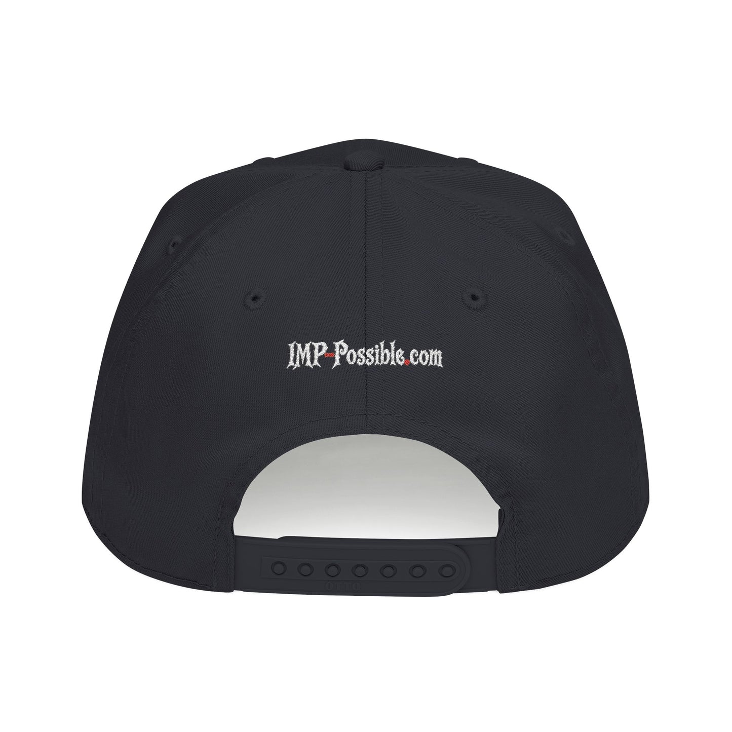 ITsy Horror Clown black structured snapback hat