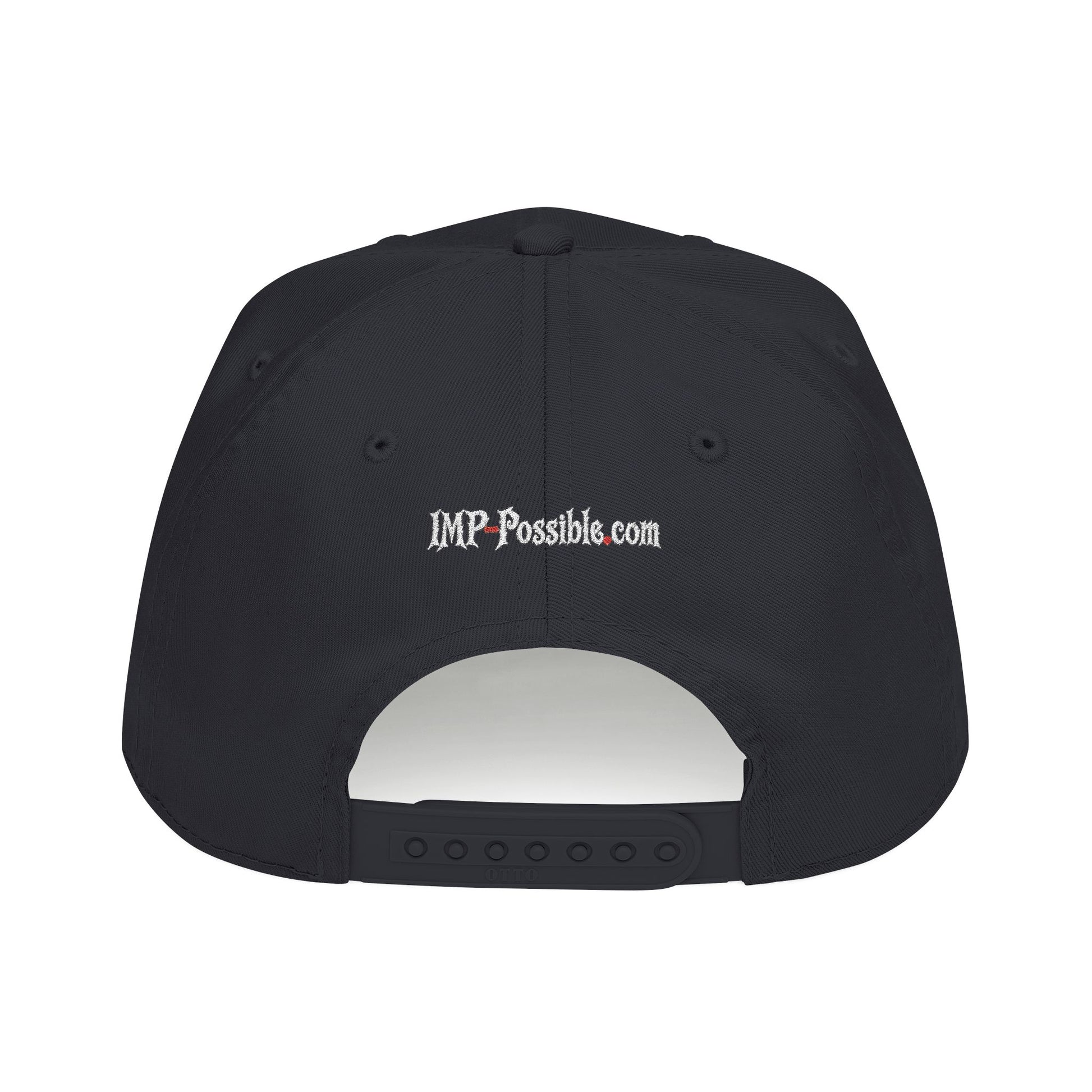 ITsy Horror Clown black structured snapback hat