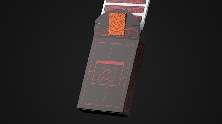 404 Playing Cards tuck case design by Vanishing Inc