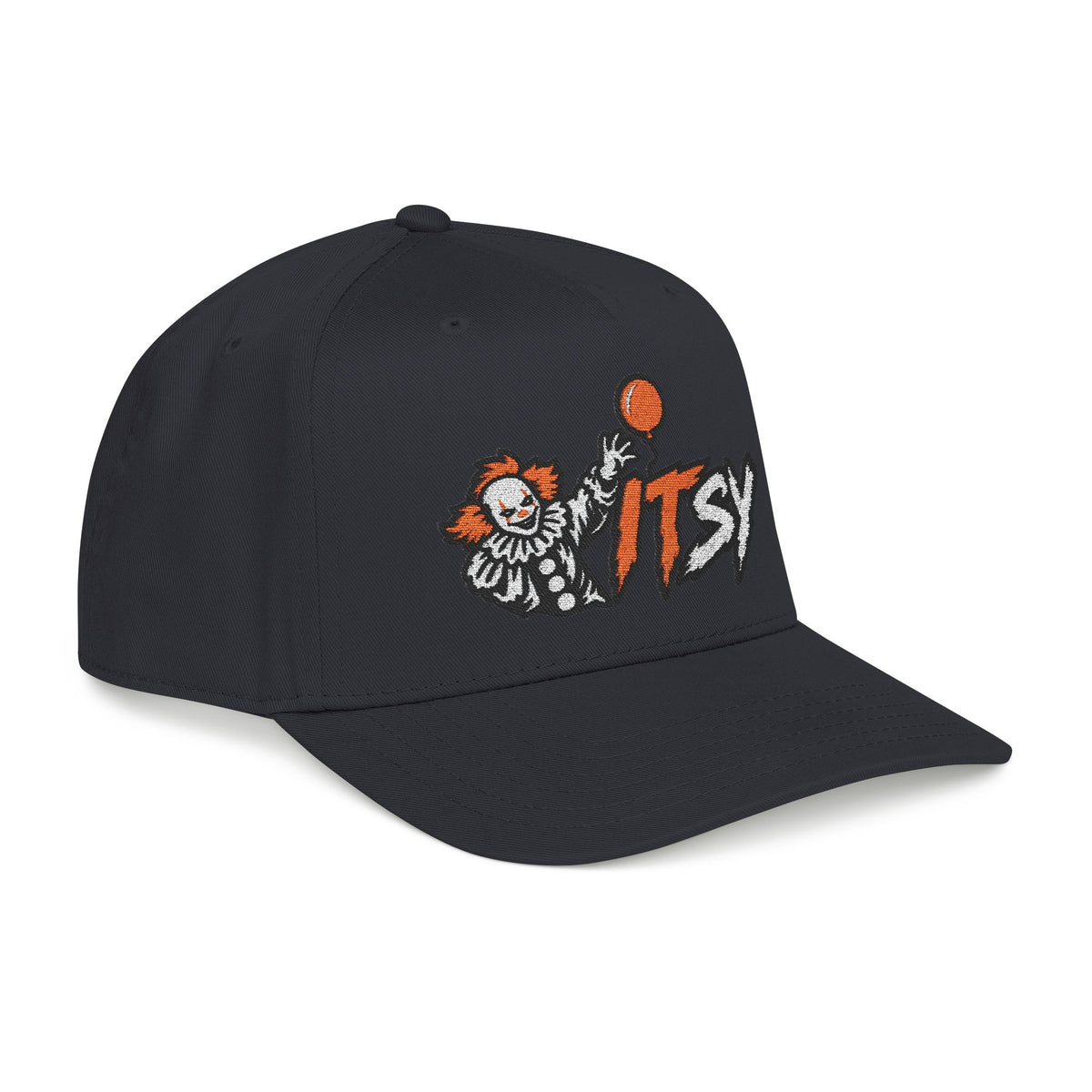 Black ITsy Horror Clown adjustable snapback cap