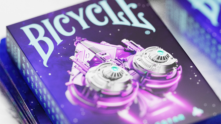 Bicycle Battlestar playing cards complete deck with space themed artwork