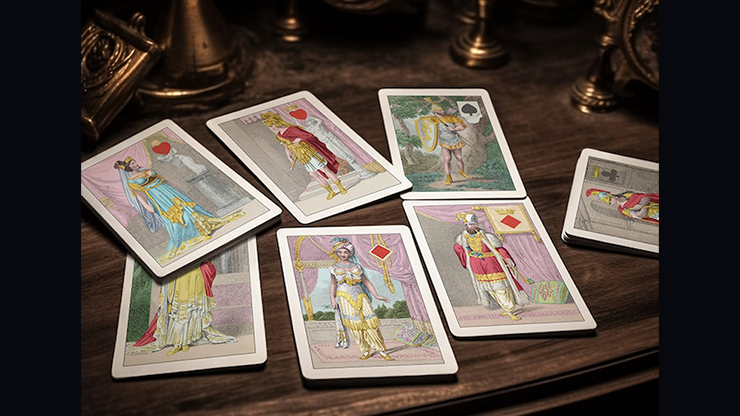 Gilded Bartlett Transformation Playing Cards gold gilded edges 