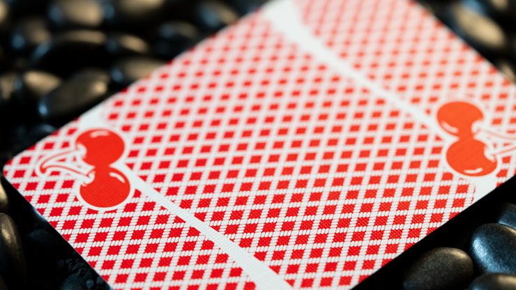 Bee X Cherry Playing Cards red edition card backs