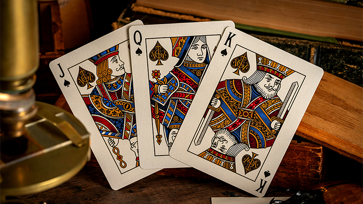 Beetle Backs Cobalt Edition playing cards custom face cards and joker artwork