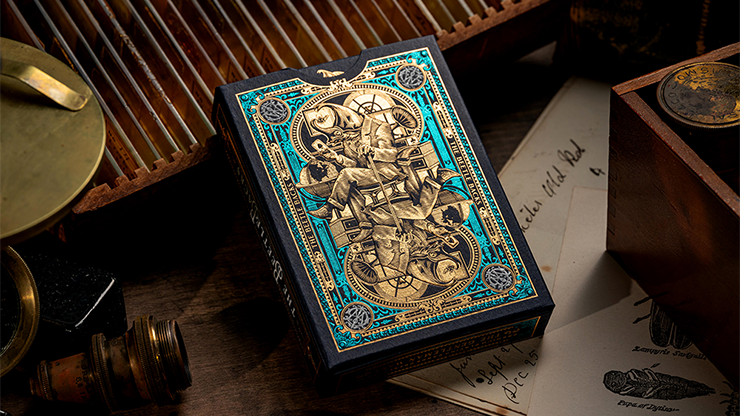 Beetle Backs Cobalt Edition collector playing card deck with cobalt blue design