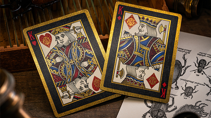 Beetle Backs Prestige Limited Edition playing cards custom face cards and joker design