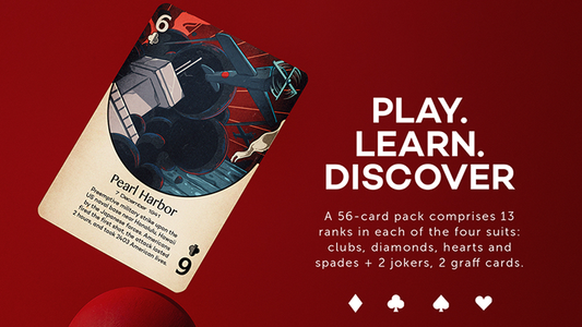 american history playing cards historical figures artwork