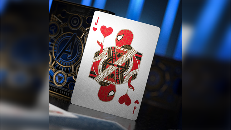 Avengers Blue Edition Playing Cards by theory11 | Marvel Collector Deck