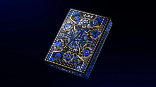 Avengers Blue Edition Playing Cards by theory11 | Marvel Collector Deck