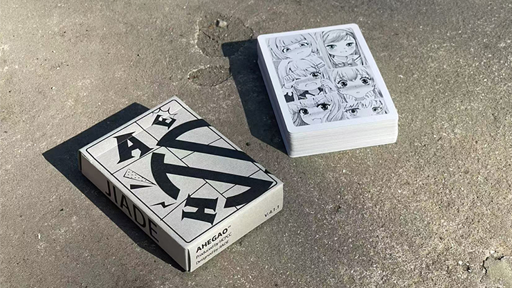 AHEGAO V4 limited edition playing cards by JIADE