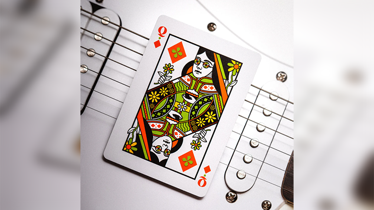 The Beatles Special Edition (Black) Playing Cards by theory11