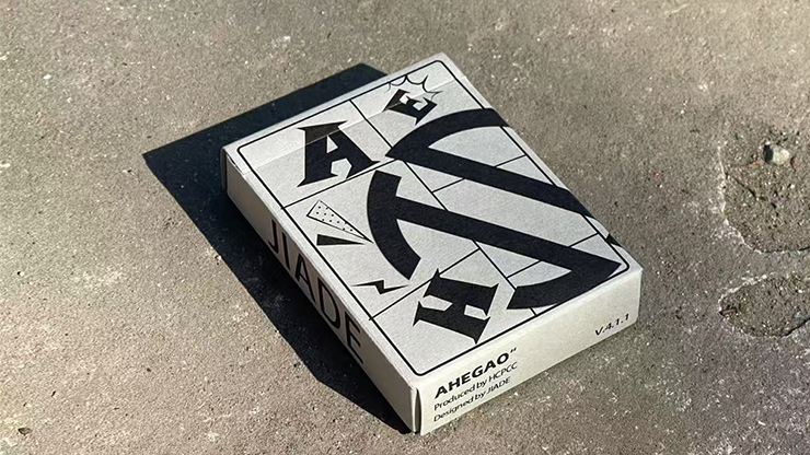 AHEGAO V4 playing cards fan display comic artwork