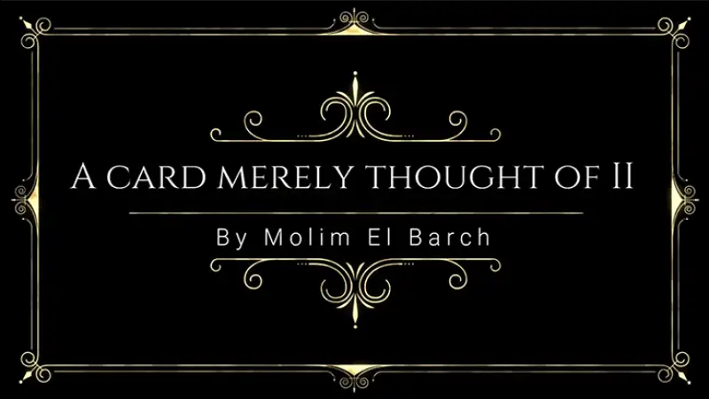 A Card Merely Thought Of II by Molim EL Barch - Video Download