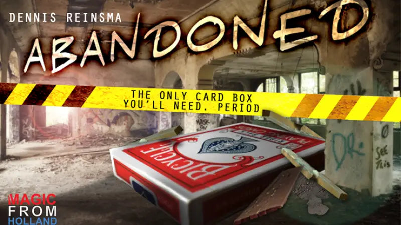 Abandoned RED (Gimmicks and Online Instructions) by Dennis Reinsma & Peter Eggink - Trick