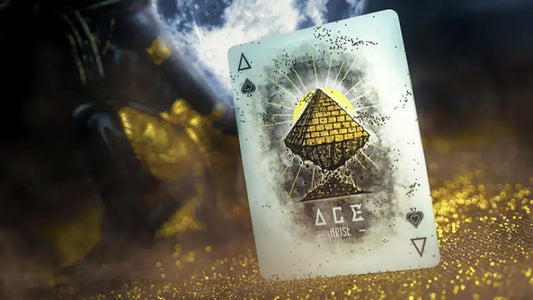 Ancient Egypt Playing Cards by Skymember featuring pyramid and scarab artwork