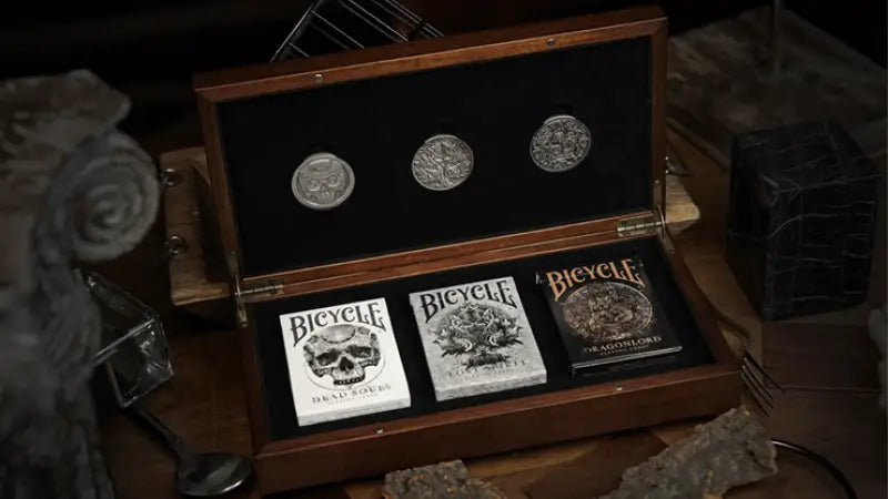 Apocalypse Bicycle Wooden Box Set Playing Cards by TCC