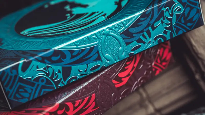 Atlantis Fire and Water playing cards luxury elemental deck set