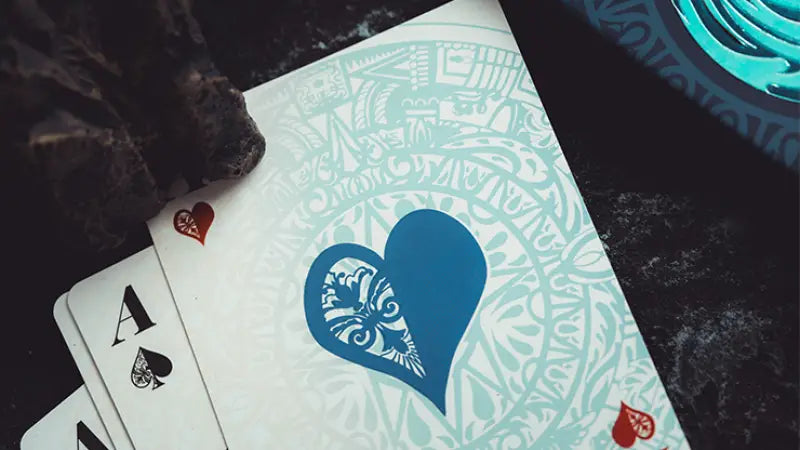 Atlantis Water Playing Cards luxury fantasy deck blue artwork