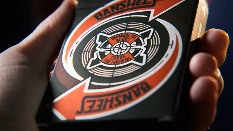 Banshees Advanced throwing cards designed for professional card throwing and magic performance