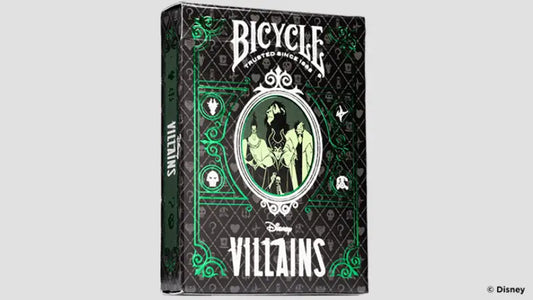 Bicycle Disney Villains (Green) by US Playing Card Co.