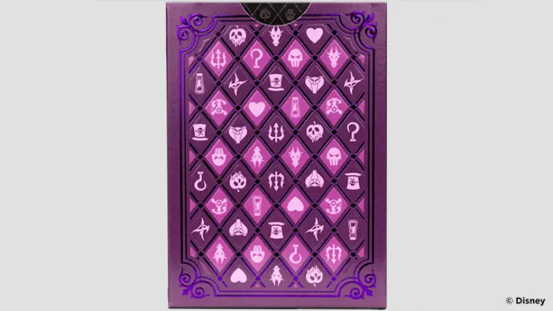 Bicycle Disney Villains (Purple) by US Playing Card Co.