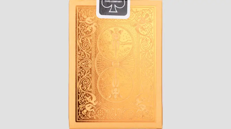 Bicycle Metalluxe Orange Playing Cards by US Playing Card Co.