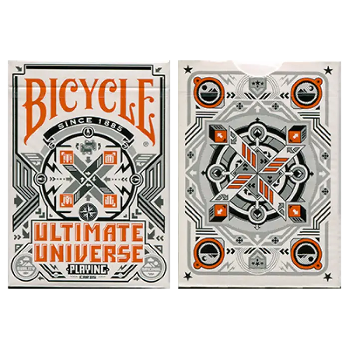 Bicycle Ultimate Universe Gray Scale Playing Cards by Gamblers Warehouse