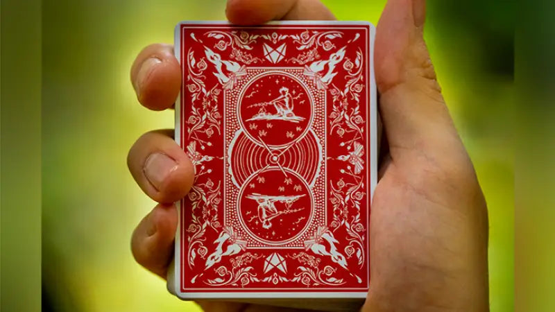 Bonfires Red (includes Card Magic Course) by Adam Wilber and Vulpine