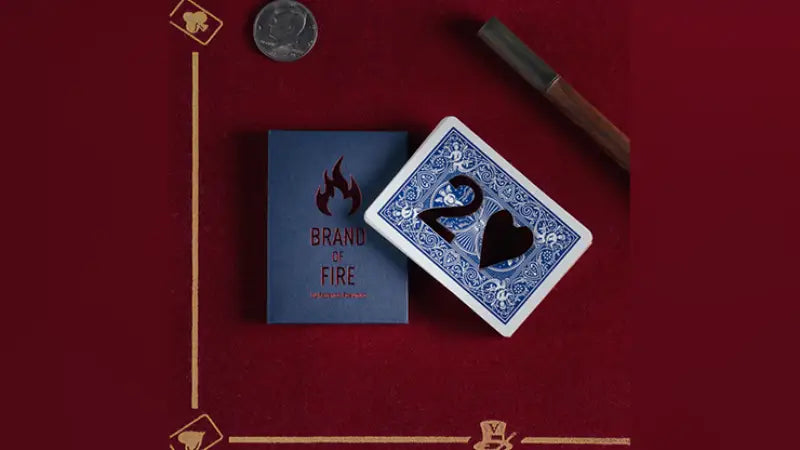 BRAND OF FIRE / BLUE(Gimmicks and Online Instructions) by Federico Poeymiro - Trick