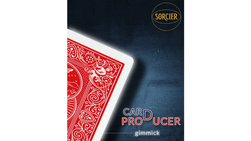 Card Production Gimmick Red by Sorcier Magic - Trick