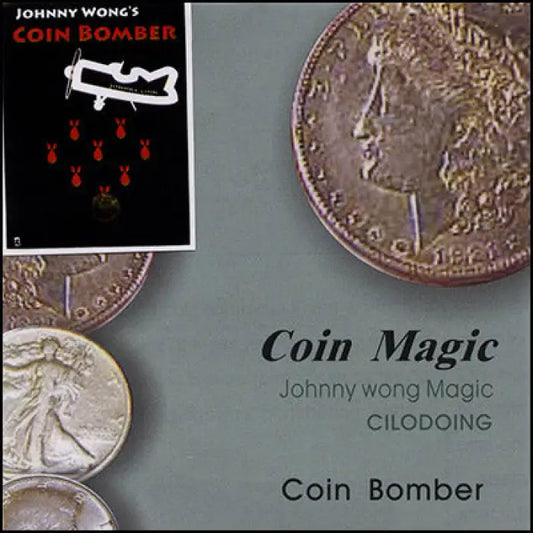 Coin Bomber (with DVD) by Johnny Wong - Trick