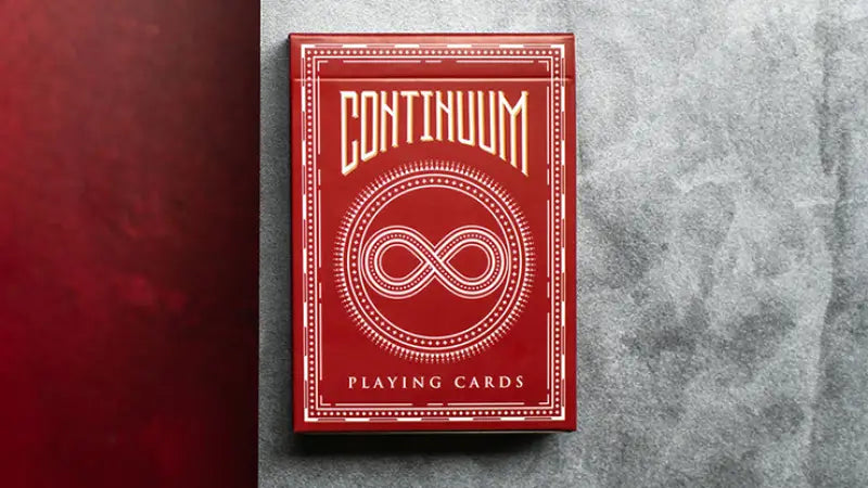 Continuum Playing Cards (Burgundy)