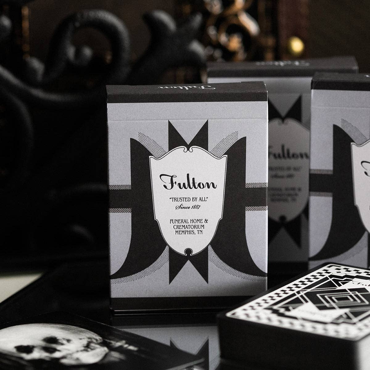 FULTON'S FUNERAL PLAYING CARDS