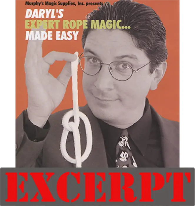 Daryl's Rope Routine (excerpt from Expert Rope Magic Made Easy Vol 3) - Video Download