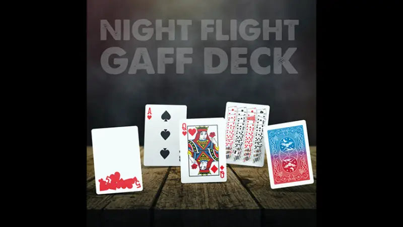 Elite Night Flight (Gaff) Playing Cards by Steve Dela - Trick