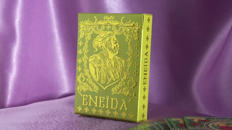 Eneida: Love (Green) Playing Cards