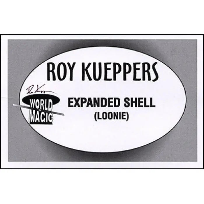 Expanded Shell (Canadian Dollar/Loonie) by Roy Kueppers - Trick