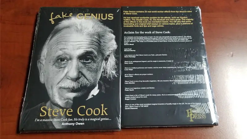 Fake Genius by Steve Cook - Book