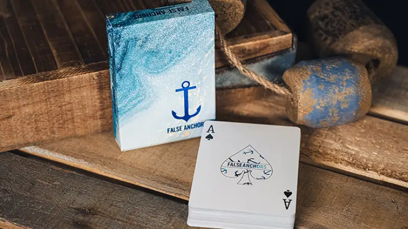 False Anchors V3S Playing Cards (Numbered Seals) by Ryan Schlutz