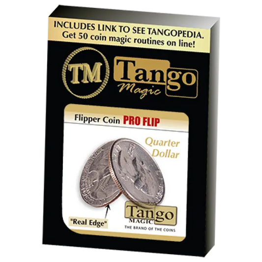 Flipper coin Pro Flip Quarter dollar (D0105) by Tango