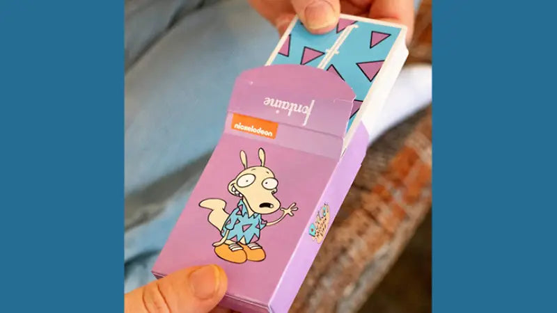 Fontaine Nickelodeon: Rockos Playing Cards