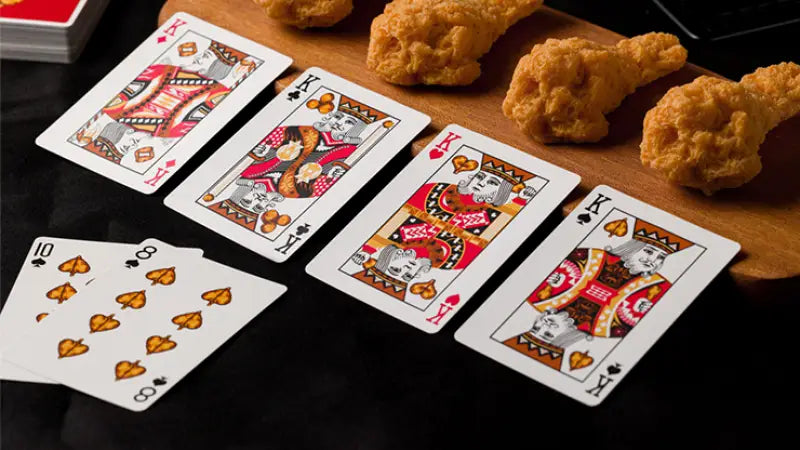 Fried Chicken Playing Cards