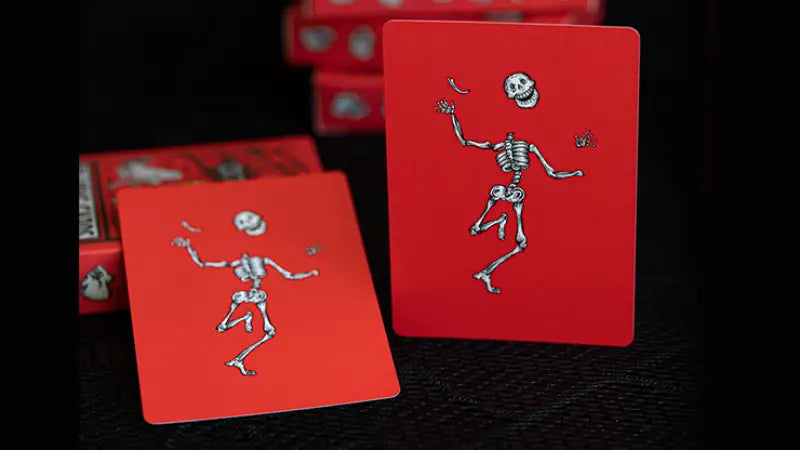 FULTON'S October Red Edition Playing Cards