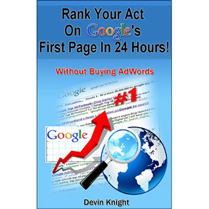 How To Rank Your Act on Google by Devin Knight - ebook