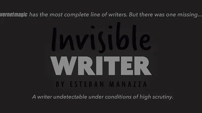 Invisible Writer (Grease Lead) by Vernet - Trick