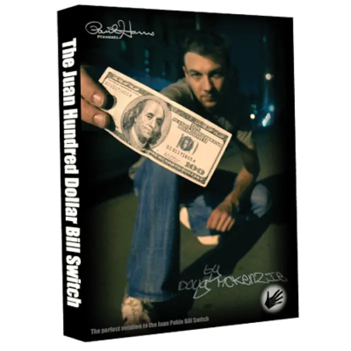 Juan Hundred Dollar Bill Switch (with Hundy 500 Bonus) by Doug McKenzie - Video Download